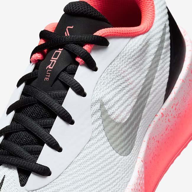 ナイキ(NIKE) 2025 HO レディース Vapor Lite 3 ヴェイパーライト3 PRM HC ハードコート用テニスシューズ HV1384-100 ホワイト×Hラヴァ×Wグレー(25y11m) | NIKE | 06