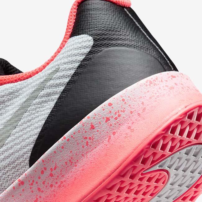 ナイキ(NIKE) 2025 HO レディース Vapor Lite 3 ヴェイパーライト3 PRM HC ハードコート用テニスシューズ HV1384-100 ホワイト×Hラヴァ×Wグレー(25y11m) | NIKE | 07