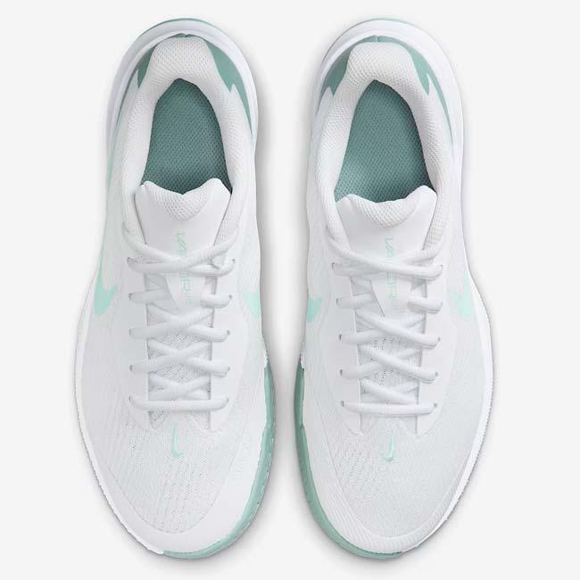 ナイキ(NIKE) 2025 FA レディース ZOOM VAPOR LITE 3 ズーム ヴェイパー ライト 3 HC ハードコート用テニスシューズ FZ2156-106 ホワイト×ミント(25y7m) | NIKE | 03