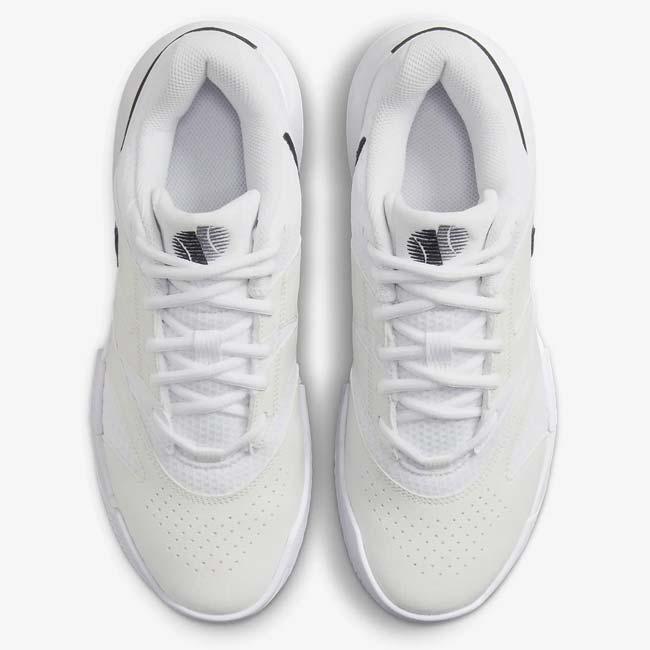 ナイキ(NIKE) 2025 SU レディース Court Lite 4 コート ライト 4 オールコート用テニスシューズ FD6575-100 ホワイト×ブラック(25y4m) |  | 03