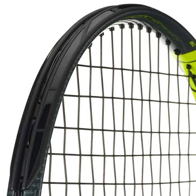 グラファイトコンポジット バボラ(Babolat) 2026 AERO アエロ JR26 (240g) 海外正規品 硬式テニスジュニアラケット 140518-100 グレー×Fイエロー(26y3m)[NC] | Babolat | 03