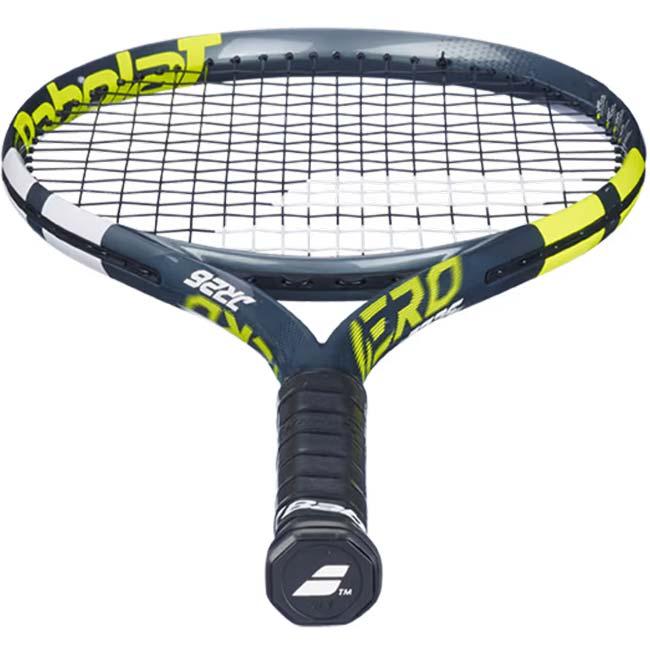 グラファイトコンポジット バボラ(Babolat) 2026 AERO アエロ JR26 (240g) 海外正規品 硬式テニスジュニアラケット 140518-100 グレー×Fイエロー(26y3m)[NC] | Babolat | 05
