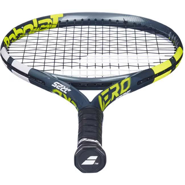 グラファイトコンポジット バボラ(Babolat) 2026 AERO アエロ JR25 (225g) 海外正規品 硬式テニスジュニアラケット 140517-100 グレー×Fイエロー(26y3m)[NC] | Babolat | 05