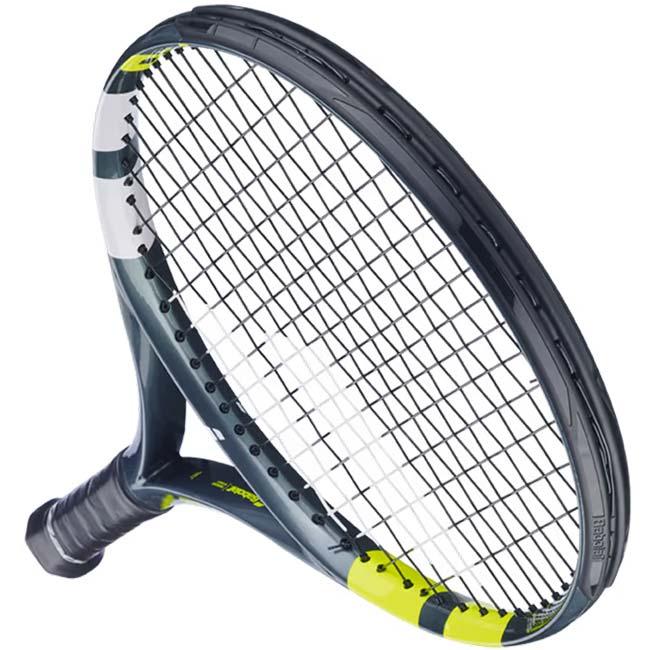 グラファイトコンポジット バボラ(Babolat) 2026 AERO アエロ JR25 (225g) 海外正規品 硬式テニスジュニアラケット 140517-100 グレー×Fイエロー(26y3m)[NC] | Babolat | 06