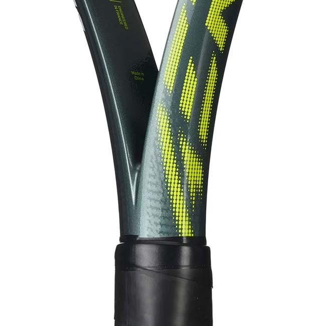 グラファイトコンポジット バボラ(Babolat) 2026 AERO アエロ JR25 (225g) 海外正規品 硬式テニスジュニアラケット 140517-100 グレー×Fイエロー(26y3m)[NC] | Babolat | 09