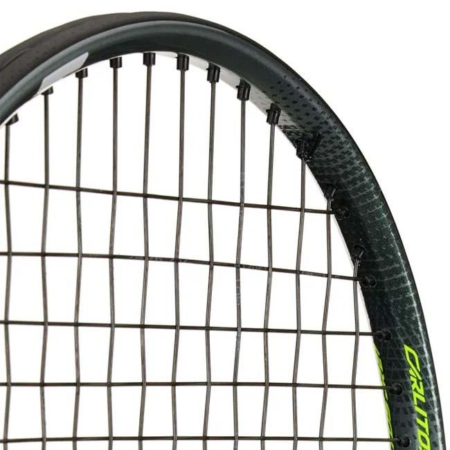 バボラ(Babolat) 2026 Carlitos カルリトス JR21 (180g) 海外正規品 硬式テニスジュニアラケット 140549-100 グレー×フルオイエロー(26y3m)[NC] | Babolat | 04