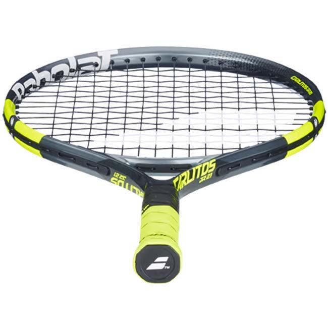 バボラ(Babolat) 2026 Carlitos カルリトス JR21 (180g) 海外正規品 硬式テニスジュニアラケット 140549-100 グレー×フルオイエロー(26y3m)[NC] | Babolat | 05