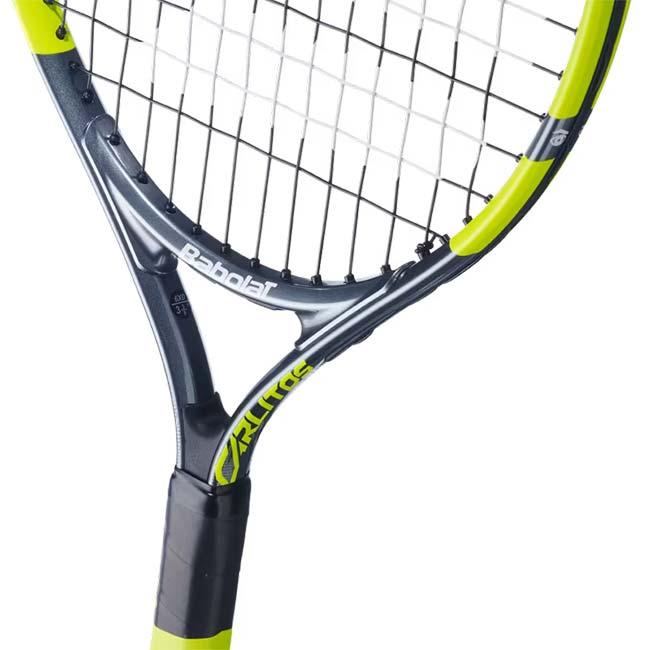 バボラ(Babolat) 2026 Carlitos カルリトス JR21 (180g) 海外正規品 硬式テニスジュニアラケット 140549-100 グレー×フルオイエロー(26y3m)[NC] | Babolat | 07