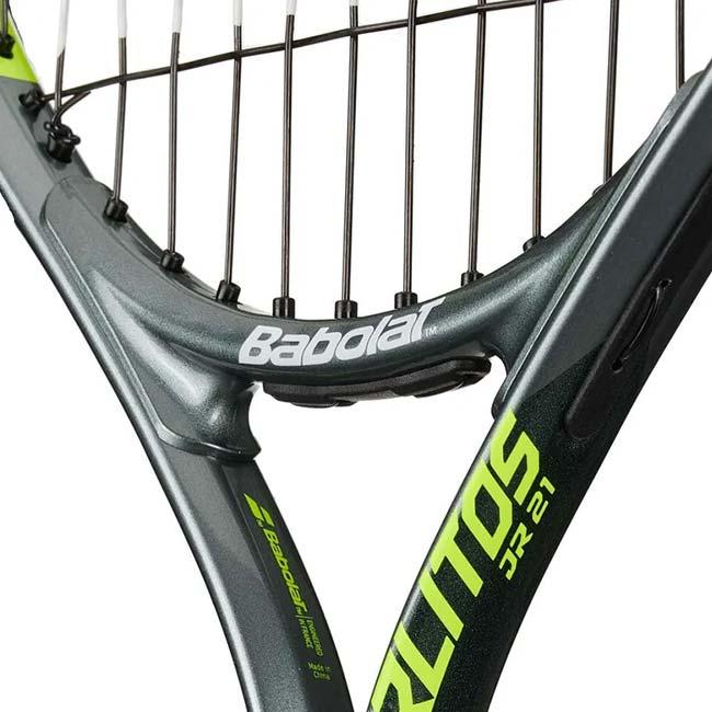 バボラ(Babolat) 2026 Carlitos カルリトス JR21 (180g) 海外正規品 硬式テニスジュニアラケット 140549-100 グレー×フルオイエロー(26y3m)[NC] | Babolat | 08