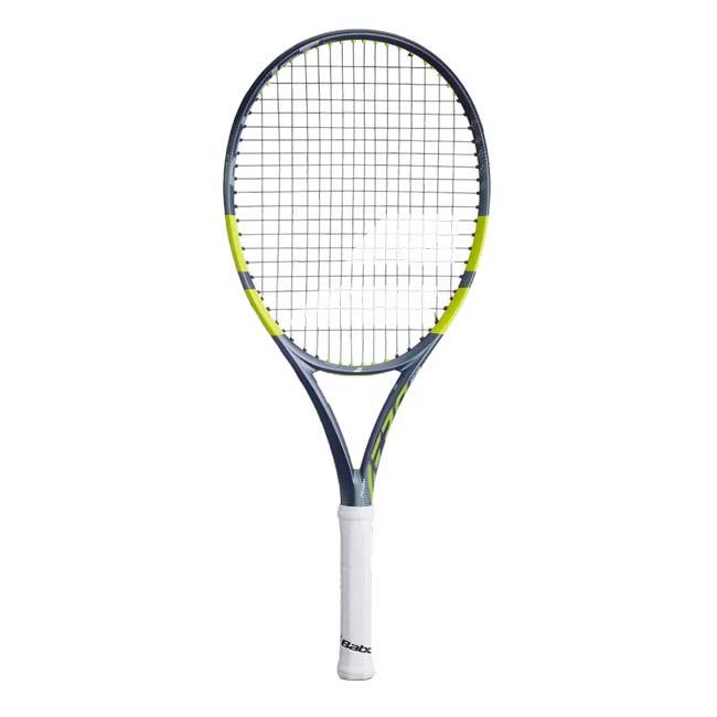 グラファイト バボラ(Babolat) 2026 PURE AERO ピュアアエロ JR26 (250g) 海外正規品 硬式テニスジュニアラケット 140520-100 Mグレー×Fイエロー(26y3m)[NC] | Babolat