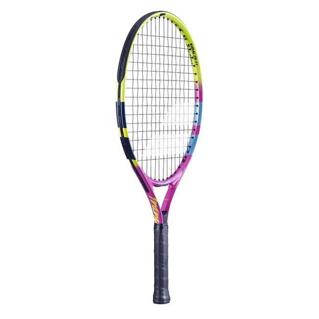 バボラ(Babolat) 2024 NADAL JR 21 ナダル ジュニア 21 (180g) 海外正規品 硬式ジュニアラケット 140497／140502-100 ピンク×イエロー(24y1m)NC | Babolat | 02