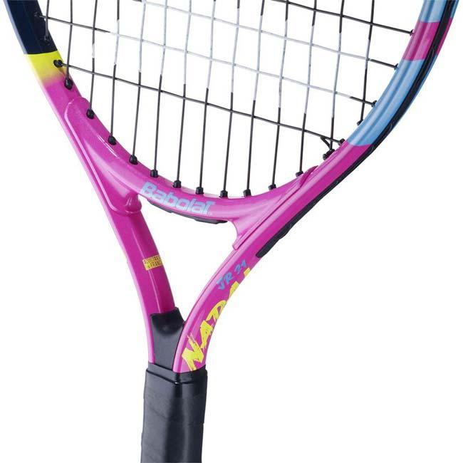 バボラ(Babolat) 2024 NADAL JR 21 ナダル ジュニア 21 (180g) 海外正規品 硬式ジュニアラケット 140497／140502-100 ピンク×イエロー(24y1m)NC | Babolat | 03