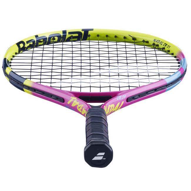 バボラ(Babolat) 2024 NADAL JR 21 ナダル ジュニア 21 (180g) 海外正規品 硬式ジュニアラケット 140497／140502-100 ピンク×イエロー(24y1m)NC | Babolat | 05
