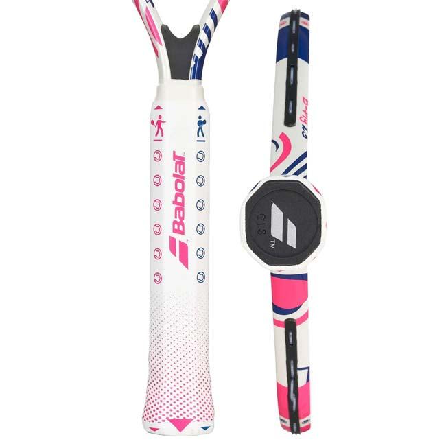 バボラ(Babolat) 2023 B-フライ23(200g) 海外正規品 硬式テニスジュニアラケット 140486-100／140492-100 ホワイト×PKNC ※ケース無し※ | Babolat | 09