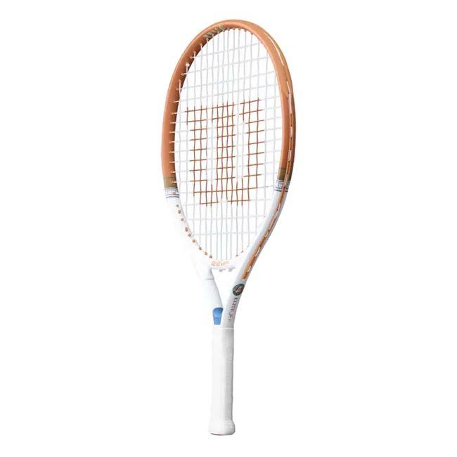 ウィルソン(Wilson) 2026 ローランギャロス エリート JR 21 (180g) 海外正規品 硬式テニスジュニアラケット WR193610H ホワイト×オレンジ(26y6m)[AC] | Wilson | 01