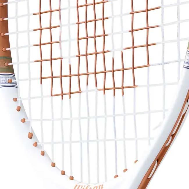 ウィルソン(Wilson) 2026 ローランギャロス エリート JR 21 (180g) 海外正規品 硬式テニスジュニアラケット WR193610H ホワイト×オレンジ(26y6m)[AC] | Wilson | 04