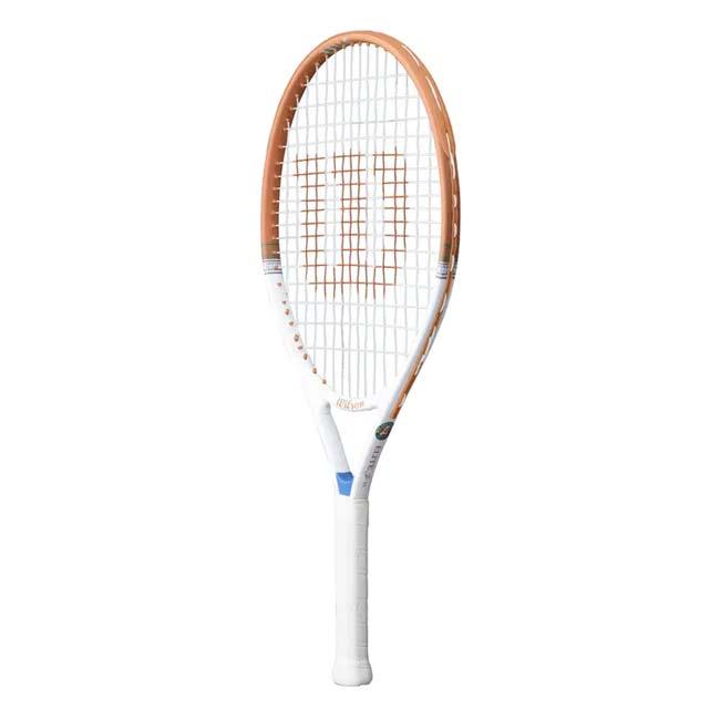 ウィルソン(Wilson) 2026 ローランギャロス エリート JR 23 (190g) 海外正規品 硬式テニスジュニアラケット WR193510H ホワイト×オレンジ(26y6m)[AC] | Wilson | 01