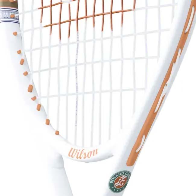 ウィルソン(Wilson) 2026 ローランギャロス エリート JR 23 (190g) 海外正規品 硬式テニスジュニアラケット WR193510H ホワイト×オレンジ(26y6m)[AC] | Wilson | 05