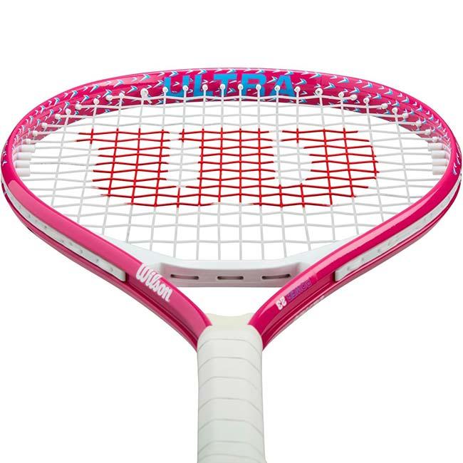 ウィルソン(Wilson) 2026 ウルトラ パワー ジュニア ピンク 23 (220g) 海外正規品 硬式テニスジュニアラケット WR187610H ピンク(26y6m)[AC] | Wilson | 04