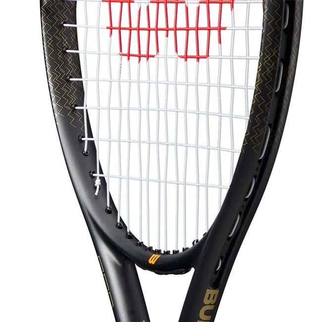 ウィルソン(Wilson) 2025 BURN SPIN JR 25 バーンスピン ジュニア25 (229g) 海外正規品 硬式テニスジュニアラケット WR171610U ブラック×オレンジ(25y7m)[NC] | Wilson | 04