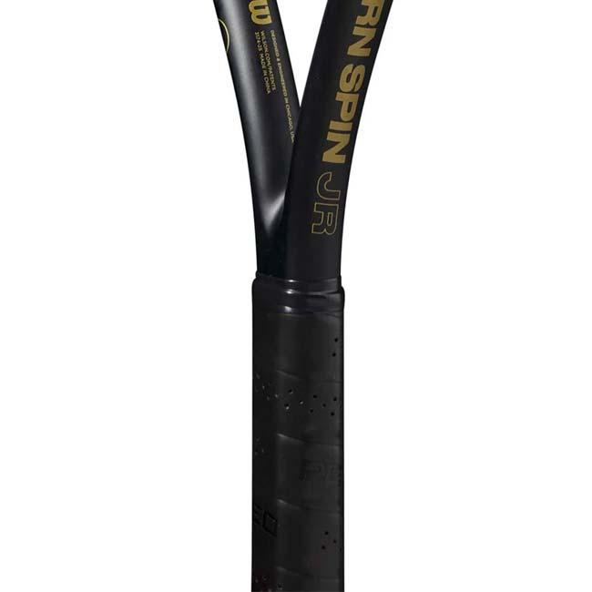 ウィルソン(Wilson) 2025 BURN SPIN JR 25 バーンスピン ジュニア25 (229g) 海外正規品 硬式テニスジュニアラケット WR171610U ブラック×オレンジ(25y7m)[NC] | Wilson | 05
