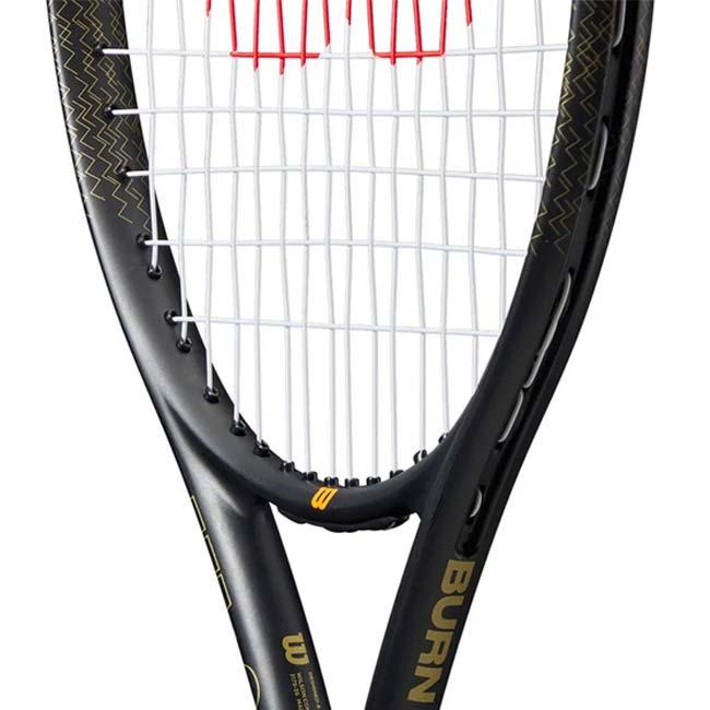 ウィルソン(Wilson) 2025 BURN SPIN JR 26 バーンスピン ジュニア26 (239g) 海外正規品 硬式テニスジュニアラケット WR171510U ブラック×オレンジ(25y7m)[NC] | Wilson | 04