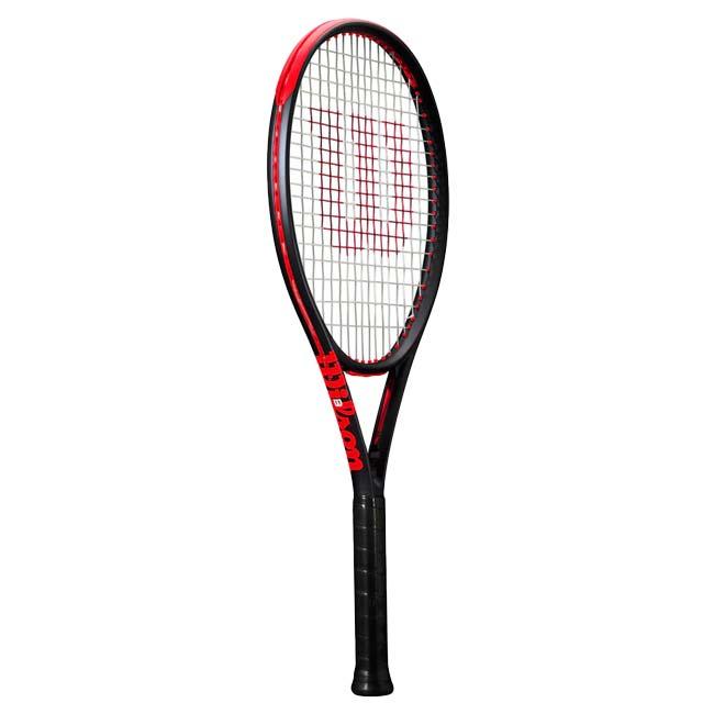 ウィルソン(Wilson) 2025 CLASH 26 クラッシュ26 V3.0 (245g) 海外正規品 硬式ジュニアテニスラケット WR173210Sブラック×レッド(25y2m)[NC] | Wilson | 01