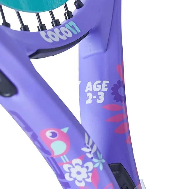 ヘッド(HEAD) 2026 ジュニア COCO 17 ココ17 (160g) 海外正規品 硬式テニスジュニアラケット 230576 パープル(26y9m)[AC] | HEAD | 09