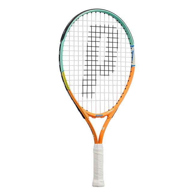プリンス(Prince) 2025 COOL SHOT 21 クールショット21 (180g) 国内正規品 硬式テニスジュニアラケット 7TJ260-505 オレンジ×エメラルド(25y7m)[AC] | Prince | 01