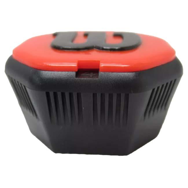 BLD V8＆CLSH V2シリーズ用 ウィルソン(Wilson) BUTT CAP バットキャップ グリップエンド キャップ BT172562 WRG16451 レッド×BK(25y3m) | Wilson | 02