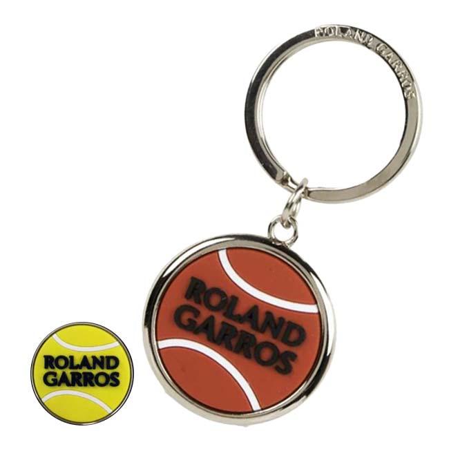 Roland Garros Official(ローランギャロス) ボール型 キーリング キーホルダー 203RGS601BAL(23y8m) | 