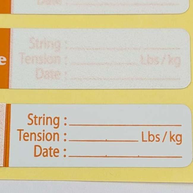 ホームストリンガーに アミュゼ オリジナル 文字の消えないテンションシール 10ピース×5枚セット 透明ラミネートフィルム付き(25y12m) |  | 04