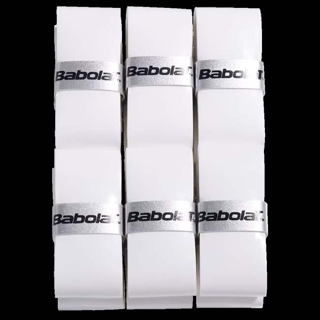 ウェットタイプ 12本入り バボラ(Babolat) Pro Tour 2.0 プロツアー 2.0 X12 オーバーグリップテープ 654016-101 ホワイト(25y6m) | Babolat | 02