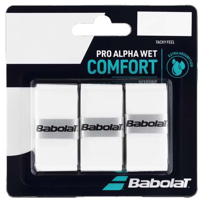 ウェットタイプ3本入り バボラ(Babolat) Pro Alpha Wet X3 プロ アルファ ウェット オーバーグリップテープ 653054(24y7m) | Babolat | 02