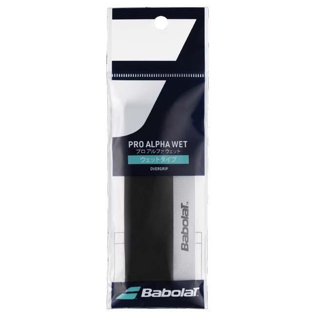 ウェットタイプ1本入り バボラ(Babolat) Pro Alpha Wet X1 プロ アルファ ウェット オーバーグリップテープ 651023(24y7m) | Babolat | 04