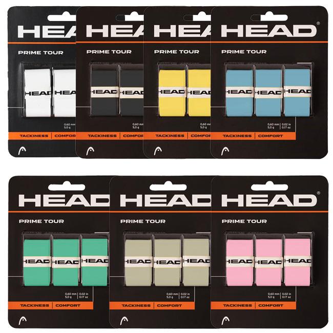 セミドライ3本入 ヘッド(HEAD) PRIME TOUR プライムツアー オーバーグリップテープ 285621(21y4m) | HEAD