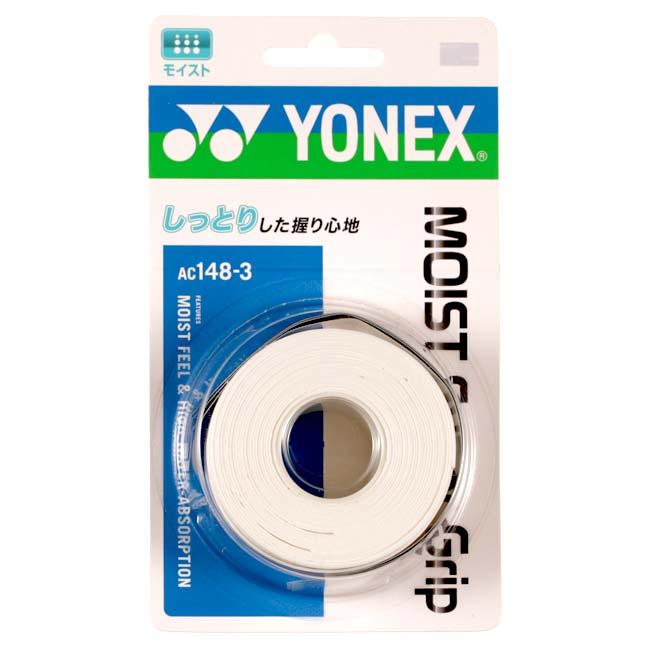 YONEX（ヨネックス） ウェット 3本入 モイストスーパーグリップ AC148