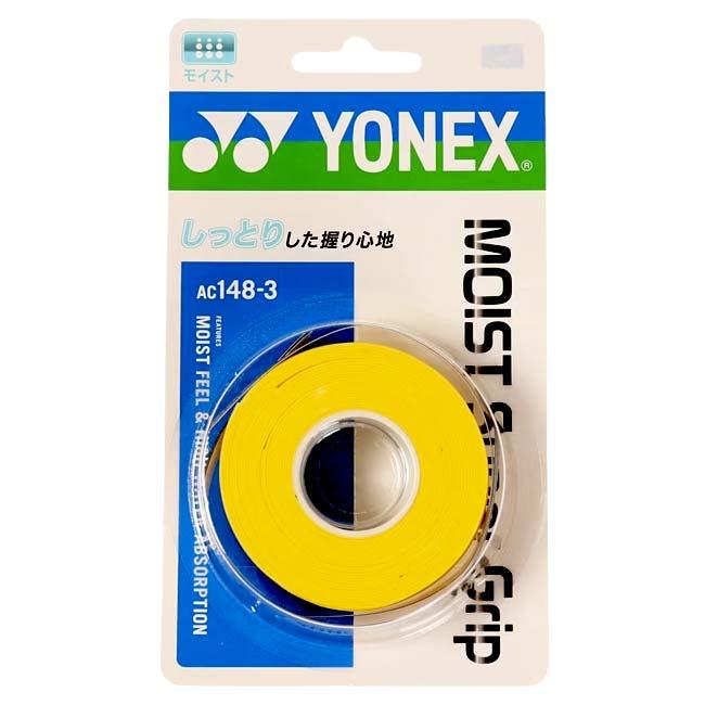 YONEX（ヨネックス） ウェット 3本入 モイストスーパーグリップ AC148