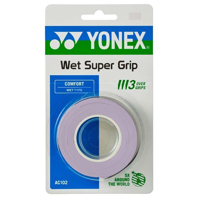 3本入 ウエットタイプ ヨネックス(YONEX) ウェットスーパーグリップ グリップテープ ロング対応 オーバーグリップテープ AC102(25y3m) | YONEX | 05