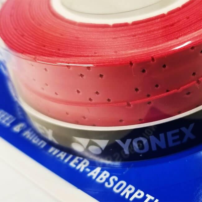ウエット3本入 ヨネックス(YONEX) ウエットスーパー メッシュグリップ 穴あき加工 グリップテープ AC138-3(19y8m) | YONEX | 02