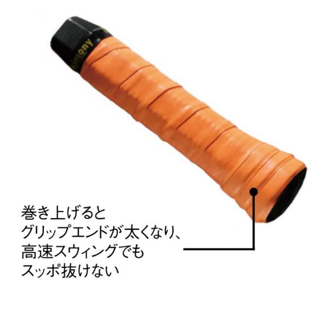 グリップエンドを太くする ウエットタイプ1回分 キモニー(kimony) トップスピン グリップテープ オーバーグリップテープ KGT112(23y10m) |  | 15