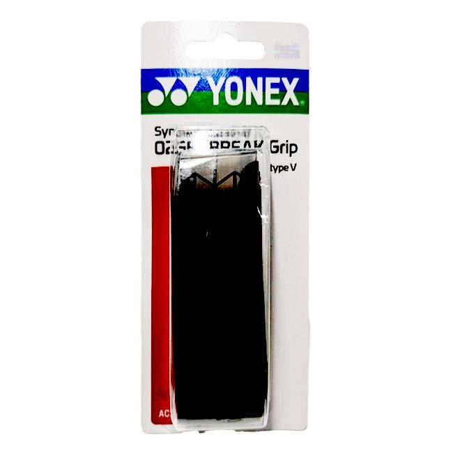 ロング対応 ソフトテニス用 ヨネックス(YONEX) シンセティックレザー 02GEOBREAK Vタイプ用 リプレイスメントグリップテープ AC214V-007ブラック(24y7m) | YONEX