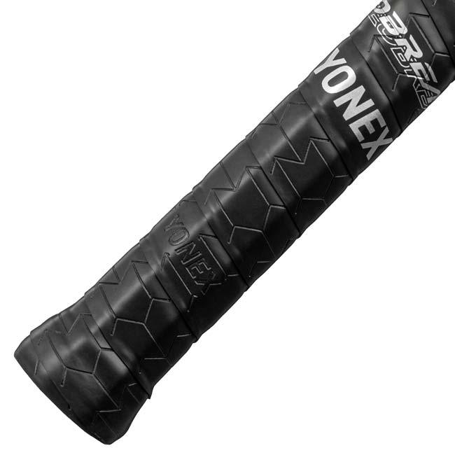 ロング対応 ソフトテニス用 ヨネックス(YONEX) シンセティックレザー 02GEOBREAK Vタイプ用 リプレイスメントグリップテープ AC214V-007ブラック(24y7m) | YONEX | 02