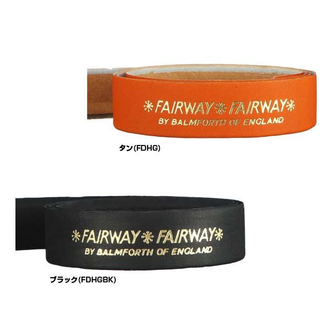 イギリス製レザー フェアウェイ(Fairway) レザーグリップ ダブルハンド 48in ×15／16in リプレイスメントグリップテープ FDHGBK／FDHG(24y4m) |  | 01