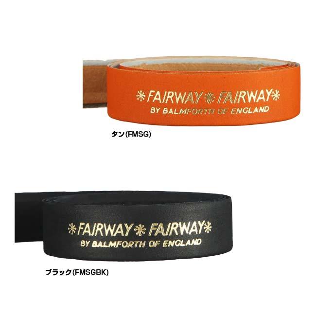 イギリス製レザー フェアウェイ(Fairway) レザーグリップ ミッドサイズ 48in ×7／8in リプレイスメントグリップテープ FMSGBK／FMSG(24y4m) |  | 01