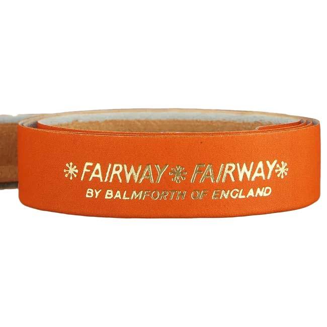 イギリス製レザー フェアウェイ(Fairway) レザーグリップ ミッドサイズ 48in ×7／8in リプレイスメントグリップテープ FMSGBK／FMSG(24y4m) |  | 04