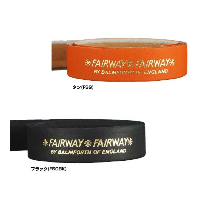 イギリス製レザー フェアウェイ(Fairway) レザーグリップ スタンダード 48in ×3／4in リプレイスメントグリップテープ FSGBK／FSG(24y4m) |  | 01