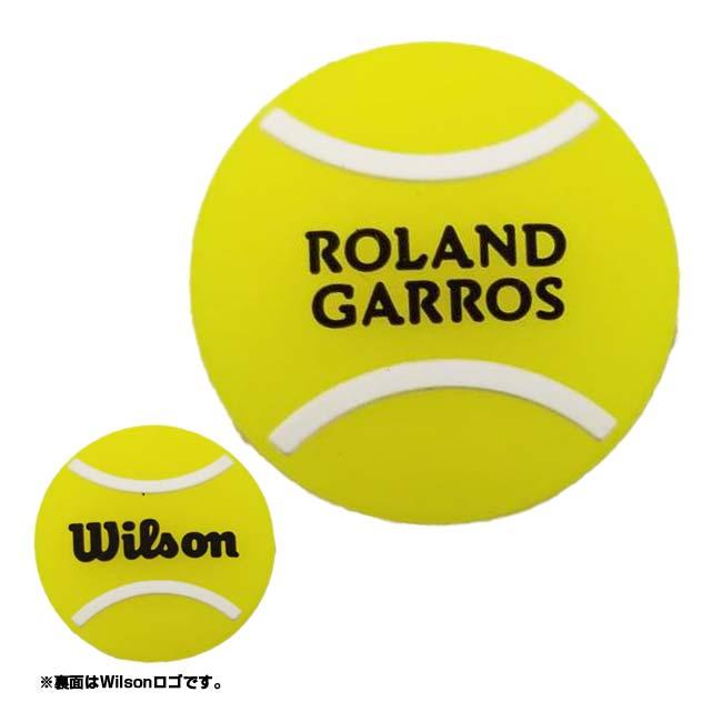 在庫処分特価】ウィルソン(Wilson) ROLAND GARROS ローランギャロス 全仏オープン ダンプナー 振動止め バラ1個 (24y3m) | Wilson | 07