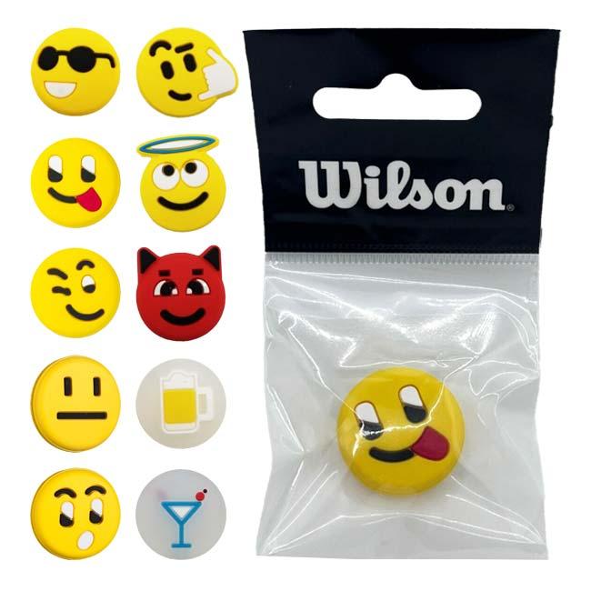 在庫処分特価】ウィルソン(Wilson) 絵文字 振動止め ダンプナー バラ 1個 WRZ538800(23y12m) | Wilson