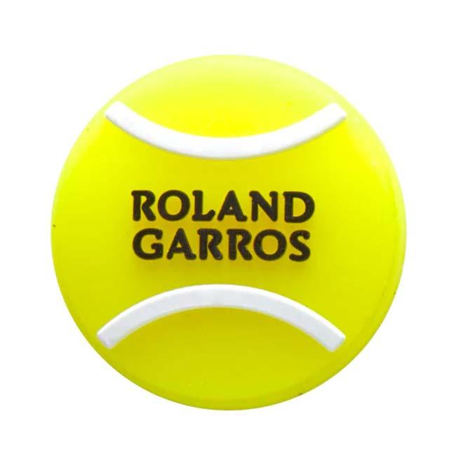 在庫処分特価 ウィルソン(Wilson) ROLAND GARROS ローランギャロス ボール型ダンプナー 振動止め 2個入り 全仏オープン WR8403801001-イエロー×イエロー | Wilson | 01
